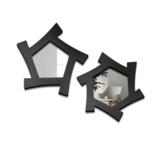 Dekoratív tükörkészlet MDF keretben - SENS - keret színe az Ön által választott színben