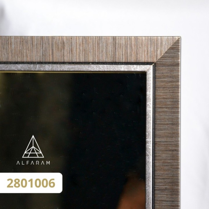 Tükör finom, dekoratív fakeretben - 2801 - keret színe az Ön által választott színben