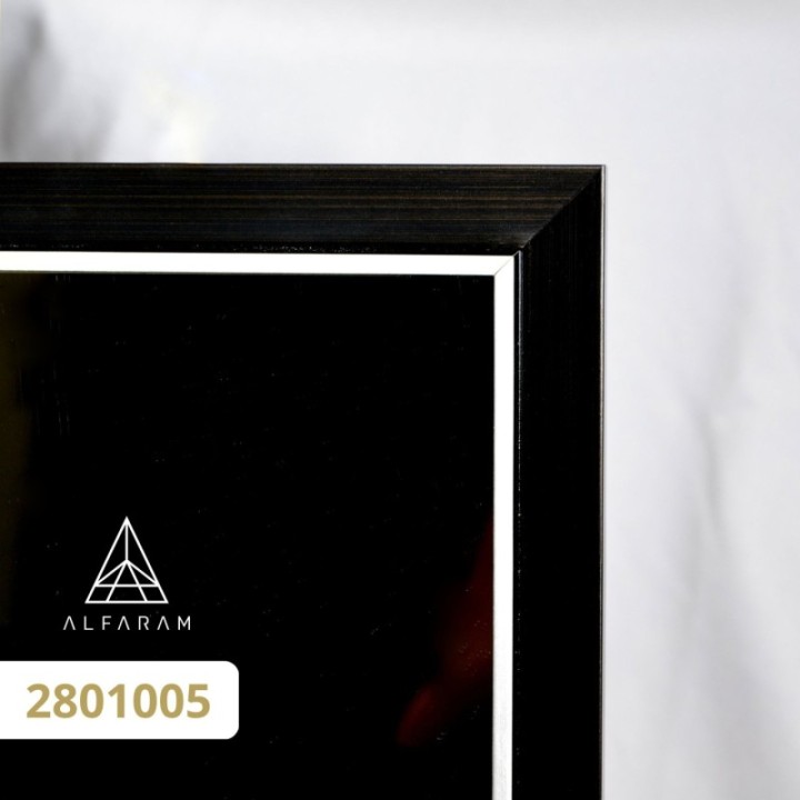 Álló szekrénytükör elegáns fa keretben - 2801 - keret színe az Ön által választott színben
