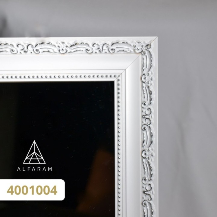 Álló tükör dekoratív fa keretben - 4001 - keret színe az Ön által választott színben