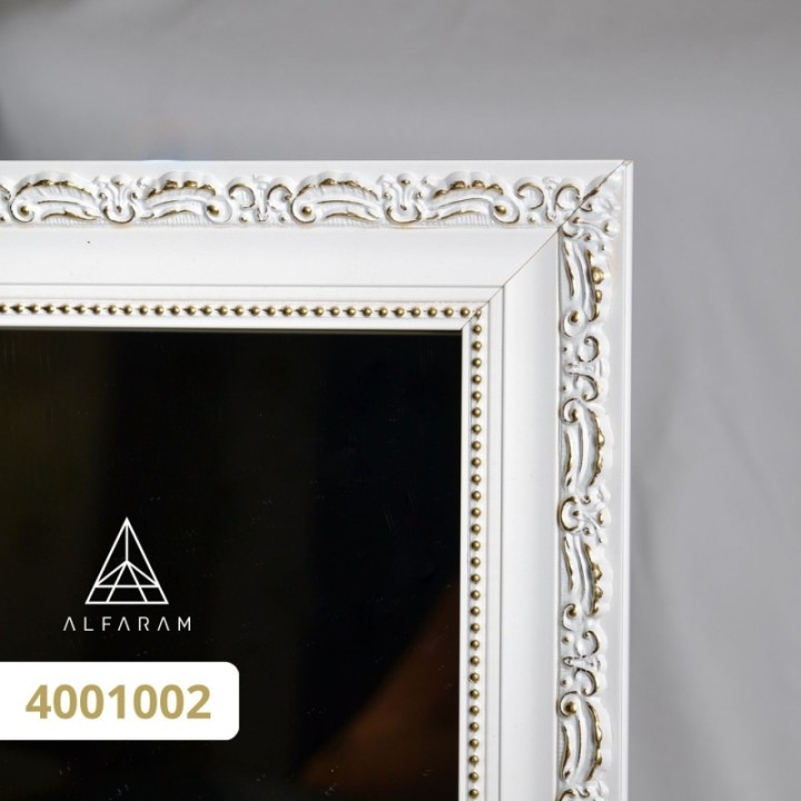 Álló tükör dekoratív fa keretben - 4001 - keret színe az Ön által választott színben