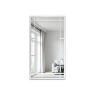 Loft tükör fehér kerettel - SET