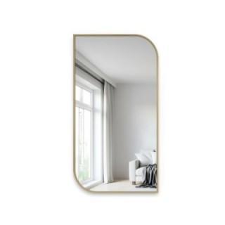 Tükör arany MDF SLIM keretben - TEARDROP