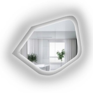 Tükör katedrál üvegen Master Flex LED világítással - LUXORA PRISTAL LED