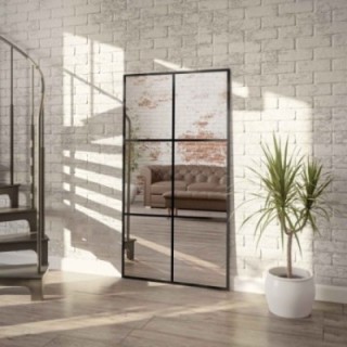 Loft tükör osztókkal - 6 KWATER - több keretszínben