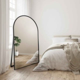 Félovális álló tükör MDF SLIM kerettel - DOMI ÁLLÓ