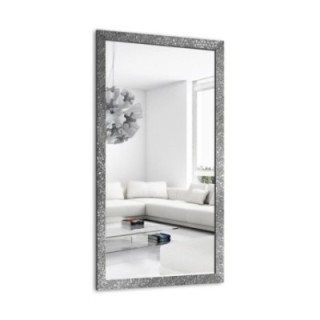 Glamour tükör ezüst keretben, magas fényű - 8002003