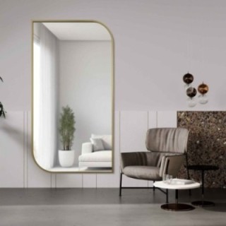 Tükör arany MDF SLIM keretben - KÖNNYCSEPP