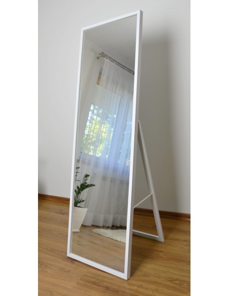 Álló tükör öltözőszobába vékony fa keretben - 3005 - keret színe tetszés szerint választható