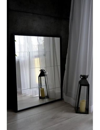 Modern tükör a Mirrors-tól - TETRIS - gyönyörű fekete kerettel