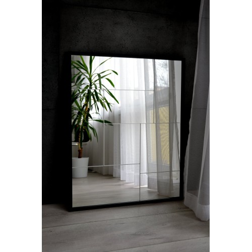 Modern tükör a Mirrors-tól - TETRIS - gyönyörű fekete kerettel 2