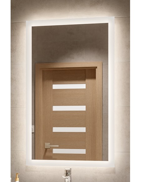 Téglalap alakú tükör megvilágítással - MOIRA LED