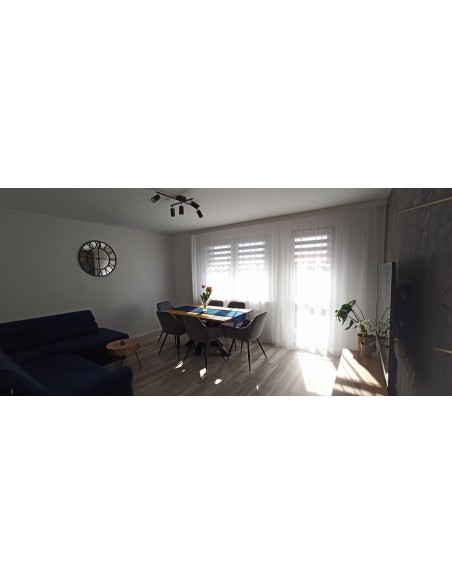 Loft tükör falióra - ORES - keret színe az Ön által választott színben