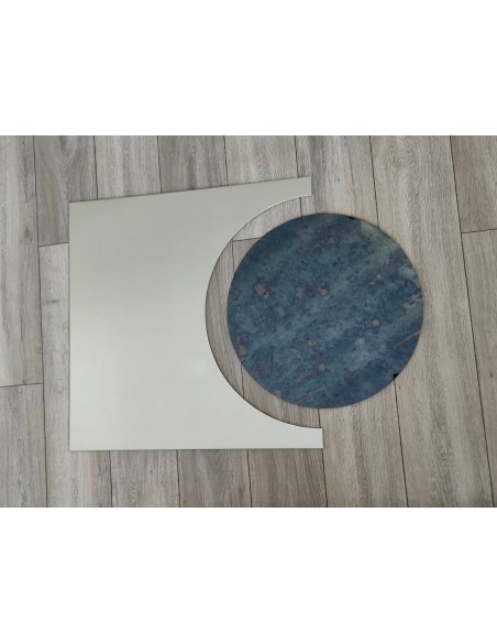 Fürdőszobai tükörkészlet kör és üstökös dekorációs panel -KOSMIK II