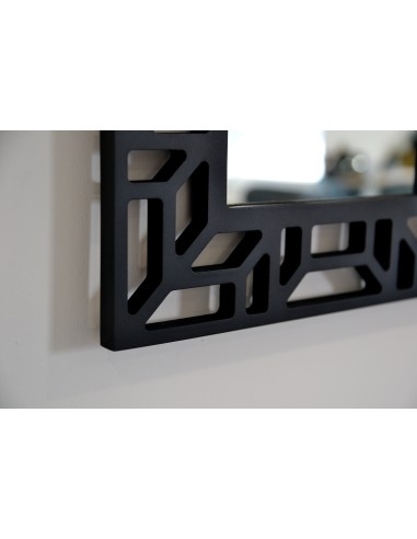 Tükör áttört, dekoratív MDF keretben - ROZEL - keret színe tetszés szerint választható