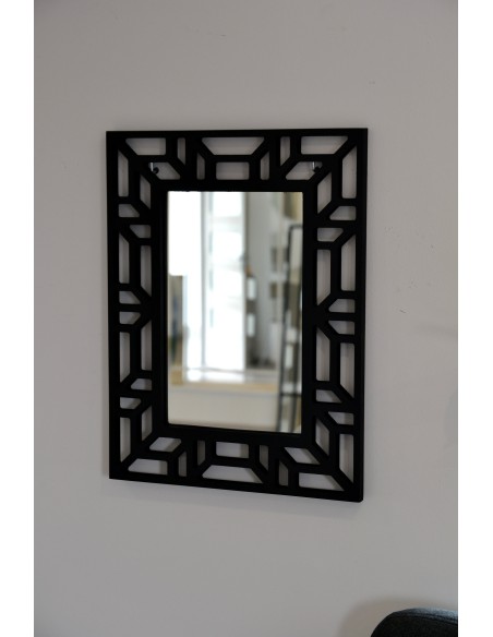 Tükör áttört, dekoratív MDF keretben - ROZEL - keret színe tetszés szerint választható