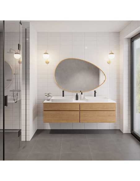 Szerves tükör arany MDF SLIM- ZOE keretben - a keret színe az Ön választása szerint. Szerves tükör arany MDF SLIM- ZOE keretben - a keret színe az Ön választása szerint.