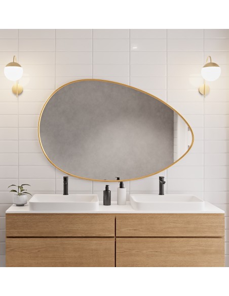 Szerves tükör arany MDF SLIM- ZOE keretben - a keret színe az Ön választása szerint. Szerves tükör arany MDF SLIM- ZOE keretben - a keret színe az Ön választása szerint.