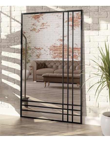 Loft tükör süllyesztett rudakkal LUKAS BIS