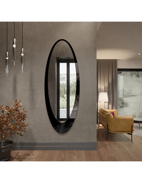 Elliptikus dekoratív tükör - LONGI