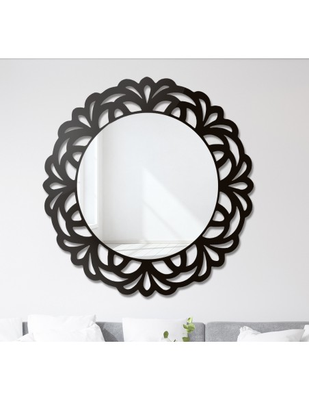 Dekoratív tükör áttört mdf keretben - IDALIA