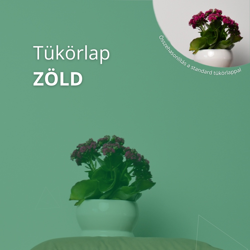 Zöld tükörlap