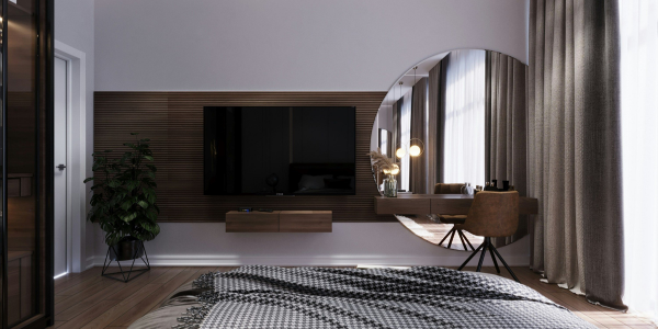 Tükör polccal — modern ötlet a belső terek díszítésére